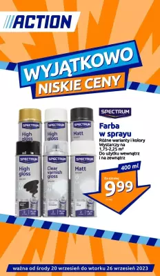 Gazetka promocyjna Action - ważna od 20 wrzesień 2023 do 26 wrzesień 2023