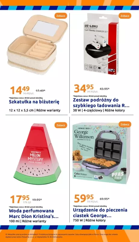 Action - gazetka promocyjna Gazetka od środy 30.04 do wtorku 06.05 - strona 29