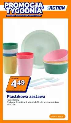 Action - gazetka promocyjna Gazetka od środy 18.06 do wtorku 24.06