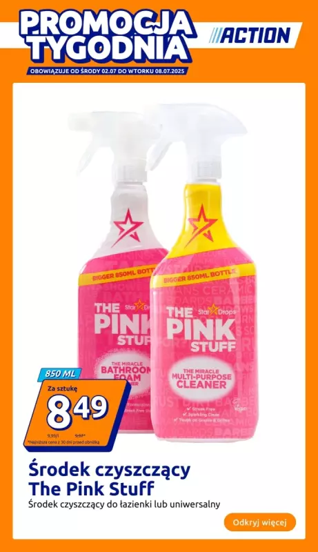 Action - gazetka promocyjna Gazetka  