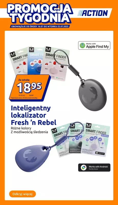 Action - gazetka promocyjna Gazetka od środy 16.07 do wtorku 22.07