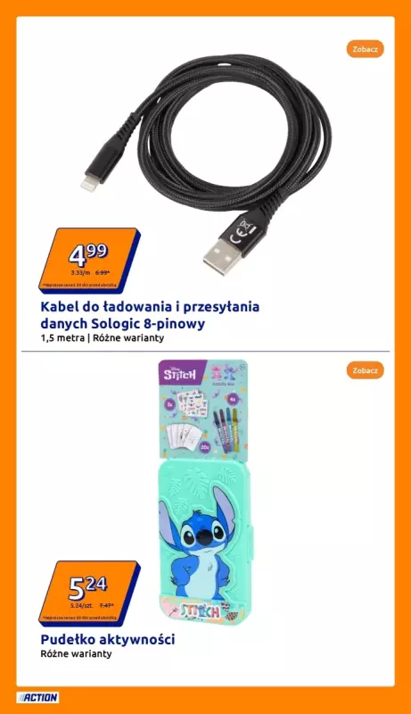 Action - gazetka promocyjna Gazetka od środy 06.08 do wtorku 12.08 - strona 4