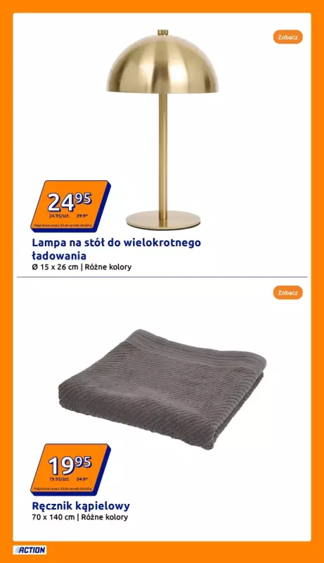Action - gazetka promocyjna Gazetka od środy 06.08 do wtorku 12.08 - strona 21
