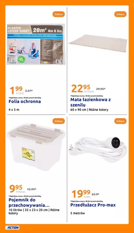 Action - gazetka promocyjna Gazetka od środy 06.08 do wtorku 12.08 - strona 23