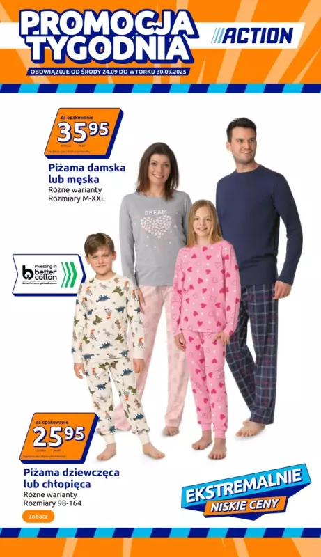 Action - gazetka promocyjna Gazetka od środy 24.09 do wtorku 30.09