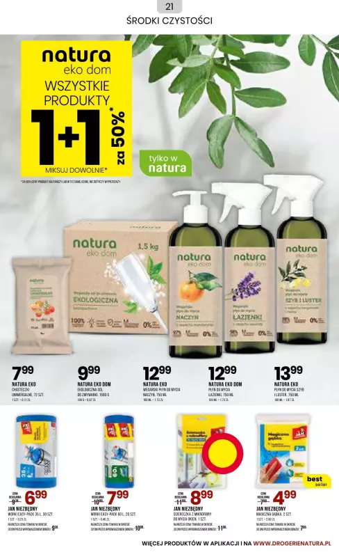 Drogerie Natura - gazetka promocyjna Gazetka od piątku 05.07 do niedzieli 04.08 - strona 21