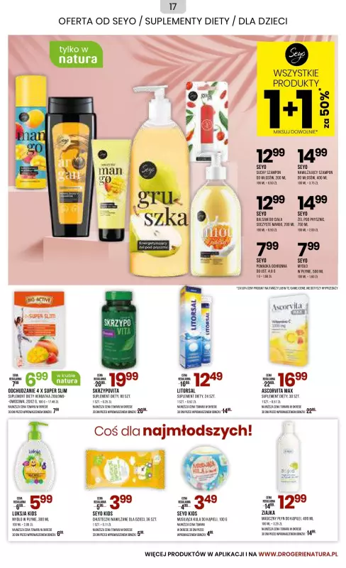 Drogerie Natura - gazetka promocyjna Gazetka od piątku 05.07 do niedzieli 04.08 - strona 17