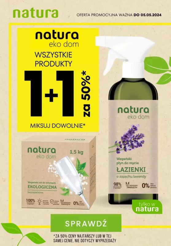 Drogerie Natura - gazetka promocyjna Odkryj SUPER oferty 1+1! od poniedziałku 15.07 do niedzieli 04.08 - strona 5