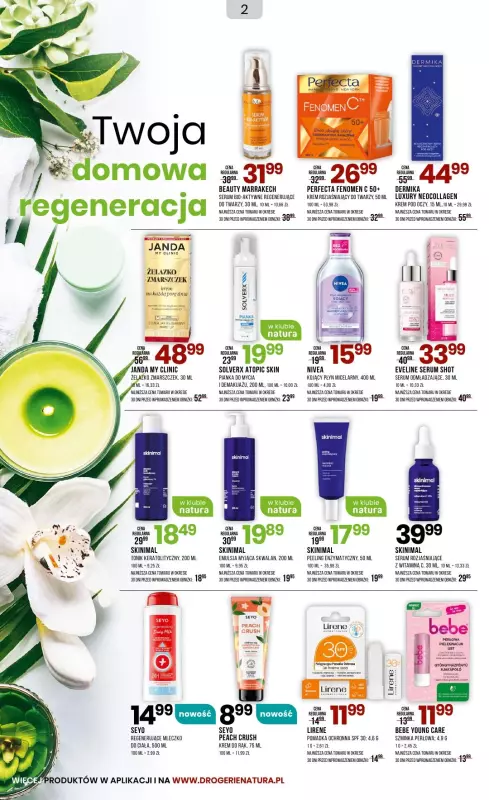 Drogerie Natura - gazetka promocyjna Gazetka od środy 04.09 do czwartku 03.10 - strona 2