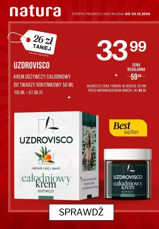 Drogerie Natura - gazetka promocyjna Nawet do 40 zł TANIEJ od poniedziałku 04.11 do wtorku 03.12 - strona 5