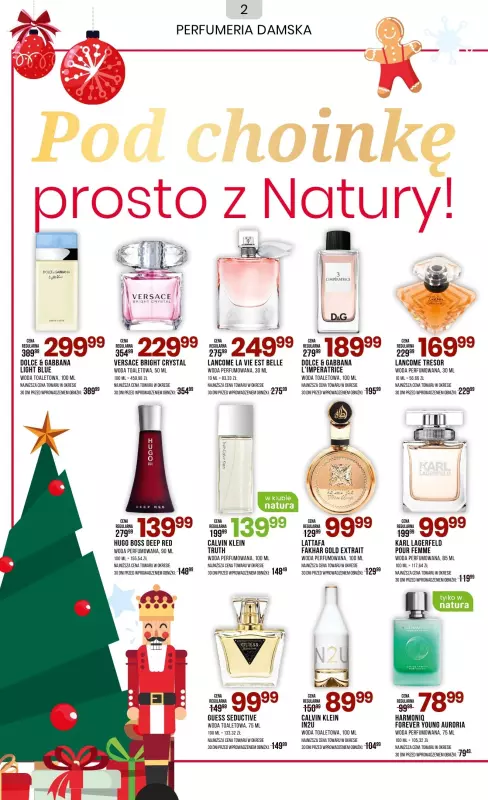 Drogerie Natura - gazetka promocyjna Gazetka od środy 04.12 do piątku 03.01 - strona 2