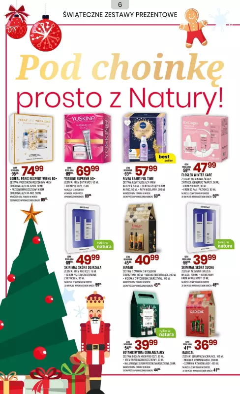 Drogerie Natura - gazetka promocyjna Gazetka od środy 04.12 do piątku 03.01 - strona 6