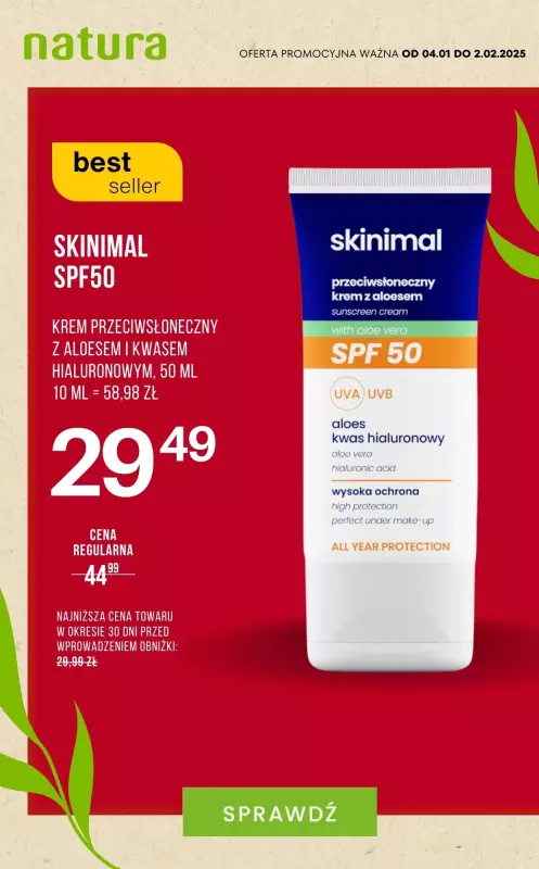 Drogerie Natura - gazetka promocyjna Bestsellery na promocji! od poniedziałku 13.01 do niedzieli 02.02 - strona 7