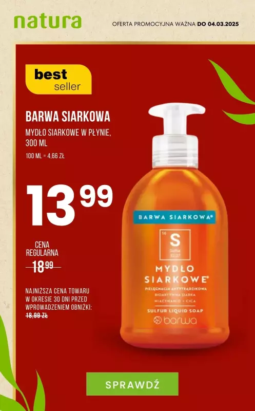 Drogerie Natura - gazetka promocyjna Hity i bestsellery na promocji! od poniedziałku 17.02 do wtorku 04.03 - strona 7