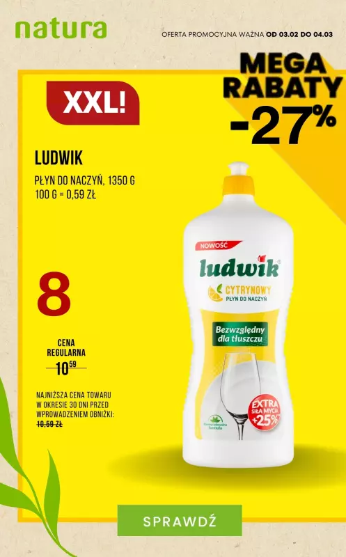 Drogerie Natura - gazetka promocyjna MEGA RABATY! Nawet do -45% od czwartku 06.03 do czwartku 03.04 - strona 3