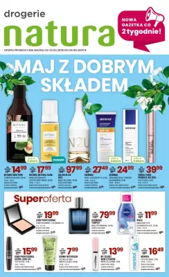 Drogerie Natura - gazetka promocyjna Gazetka od środy 23.04 do poniedziałku 05.05