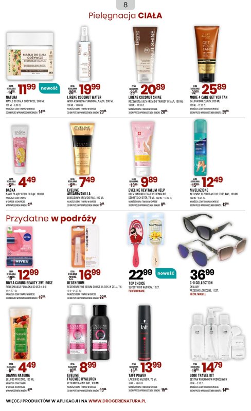 Drogerie Natura - gazetka promocyjna Gazetka od wtorku 06.05 do czwartku 22.05 - strona 8