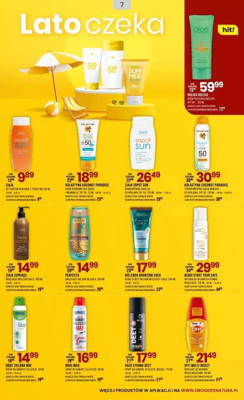 Drogerie Natura - gazetka promocyjna Gazetka od czwartku 05.06 do niedzieli 22.06 - strona 7