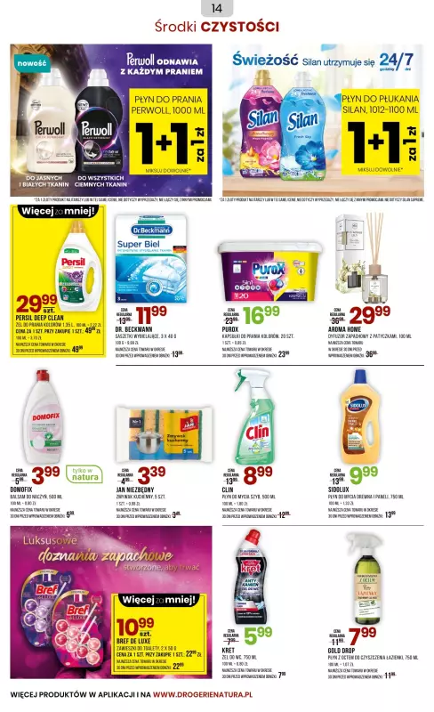 Drogerie Natura - gazetka promocyjna Gazetka od poniedziałku 23.06 do piątku 04.07 - strona 14