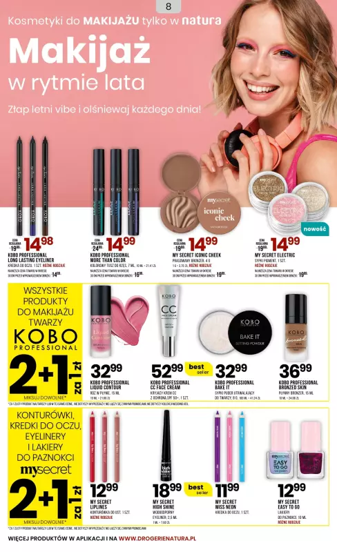 Drogerie Natura - gazetka promocyjna Gazetka od soboty 05.07 do wtorku 22.07 - strona 8