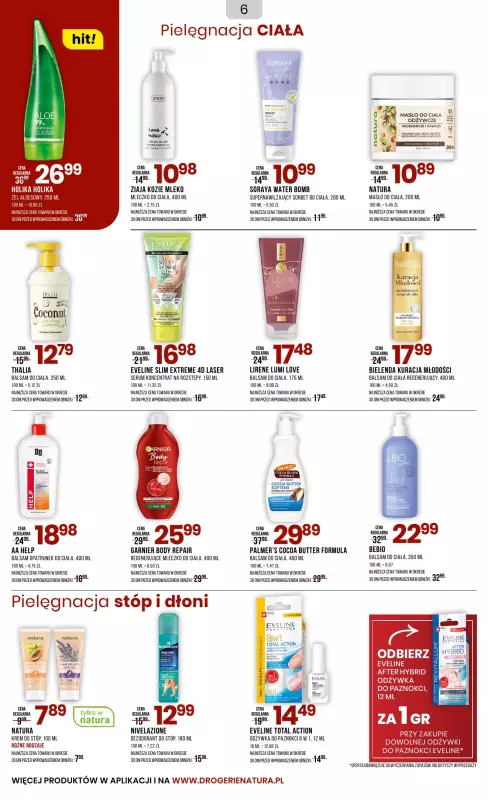 Drogerie Natura - gazetka promocyjna Gazetka od soboty 05.07 do wtorku 22.07 - strona 6