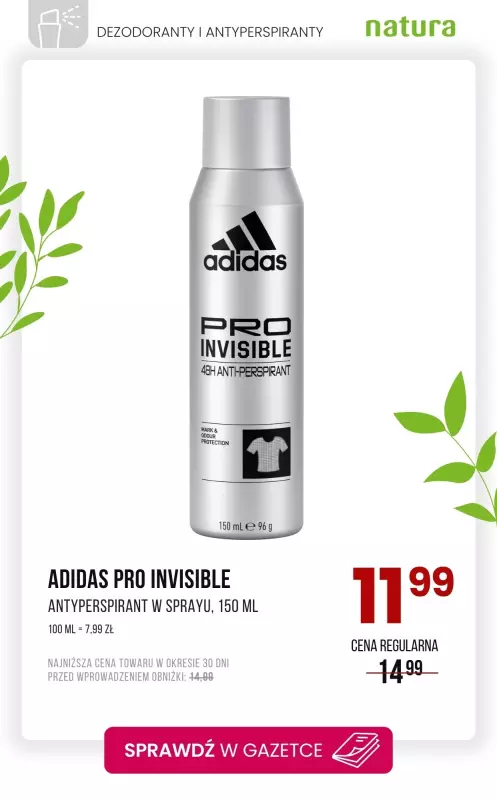 Drogerie Natura - gazetka promocyjna Dezodoranty i antyperspiranty - już od 8,49 zł! od wtorku 08.07 do wtorku 22.07 - strona 6