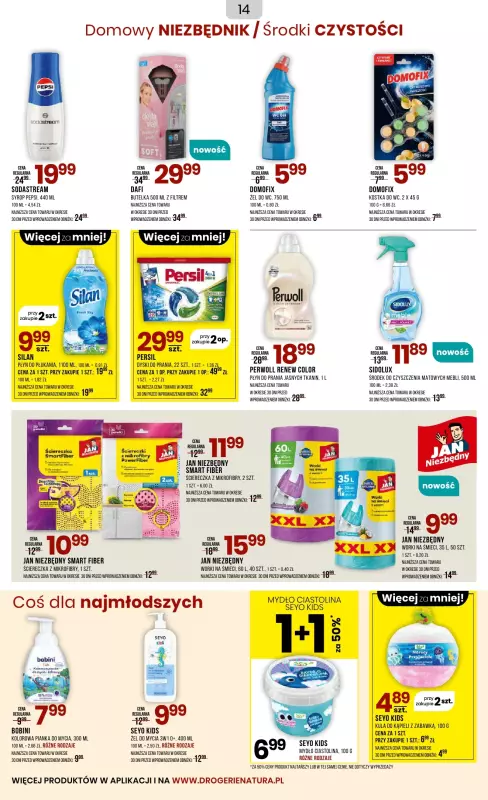 Drogerie Natura - gazetka promocyjna Gazetka od środy 23.07 do niedzieli 03.08 - strona 14