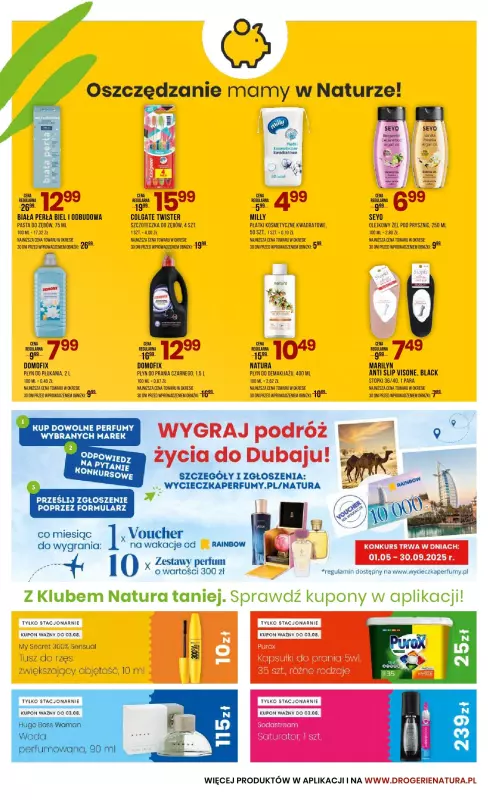 Drogerie Natura - gazetka promocyjna Gazetka od środy 23.07 do niedzieli 03.08 - strona 15