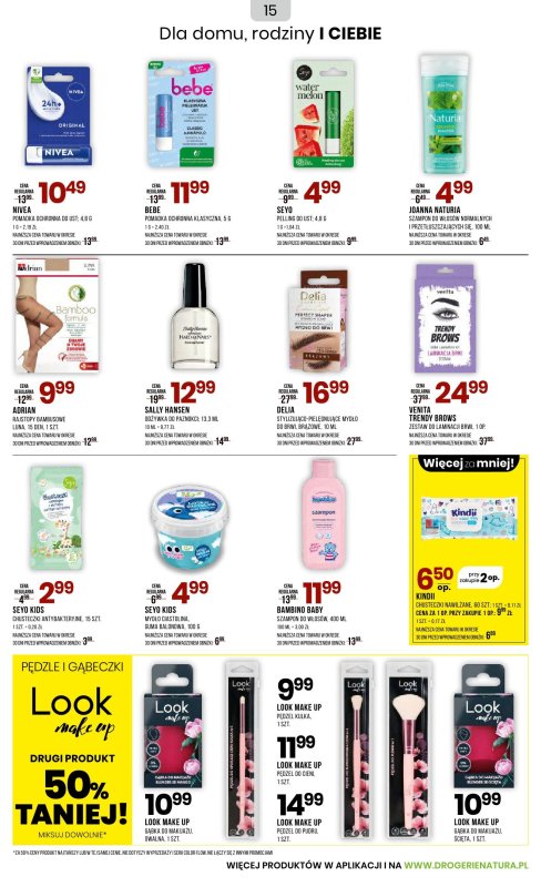 Drogerie Natura - gazetka promocyjna Gazetka od środy 03.09 do piątku 19.09 - strona 15