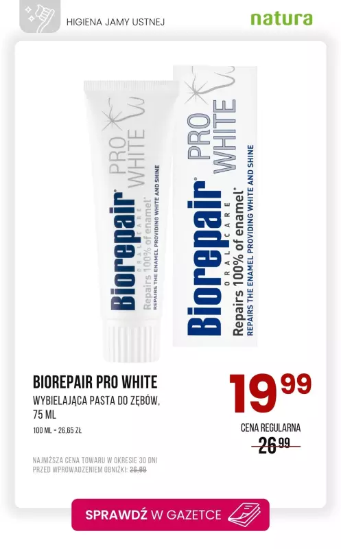 Drogerie Natura - gazetka promocyjna Szczoteczki i pasty do zębów - sprawdź promocje!   - strona 2