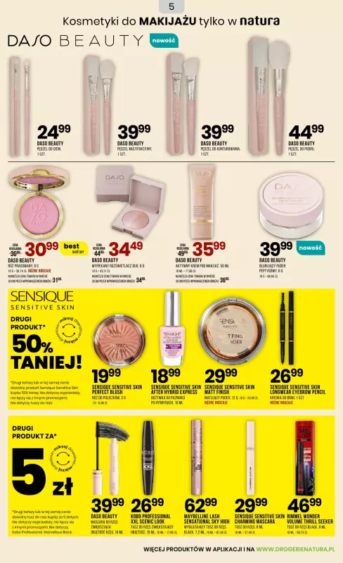 Drogerie Natura - gazetka promocyjna Gazetka od soboty 20.09 do czwartku 02.10 - strona 5
