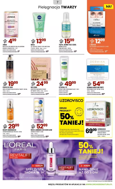 Drogerie Natura - gazetka promocyjna Gazetka od piątku 03.10 do środy 22.10 - strona 7