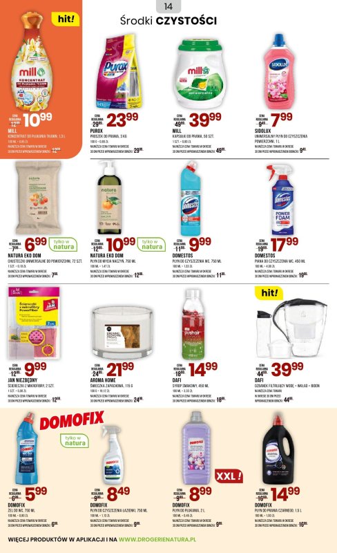 Drogerie Natura - gazetka promocyjna Gazetka od piątku 03.10 do środy 22.10 - strona 14