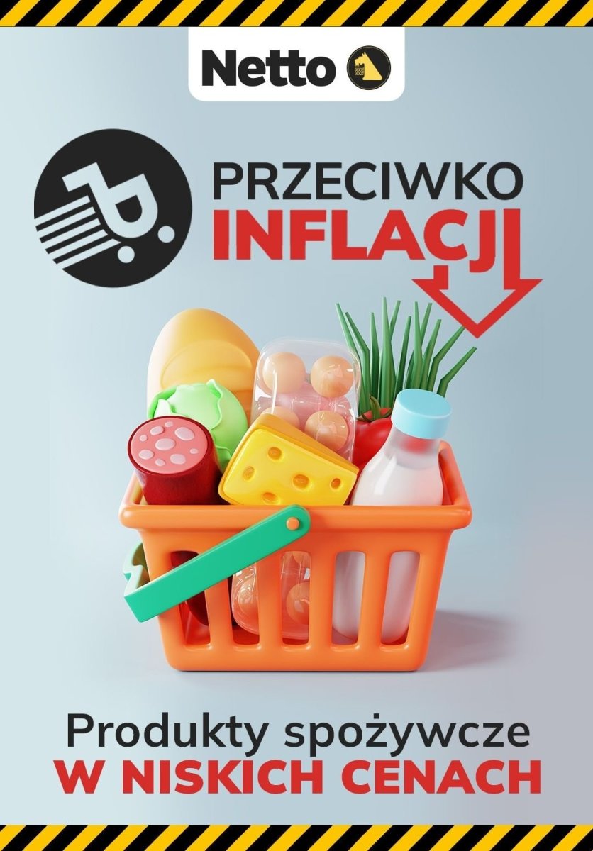 Gazetka Netto - Blix przeciwko inflacji: Kupuj produkty spożywcze do 60% taniej