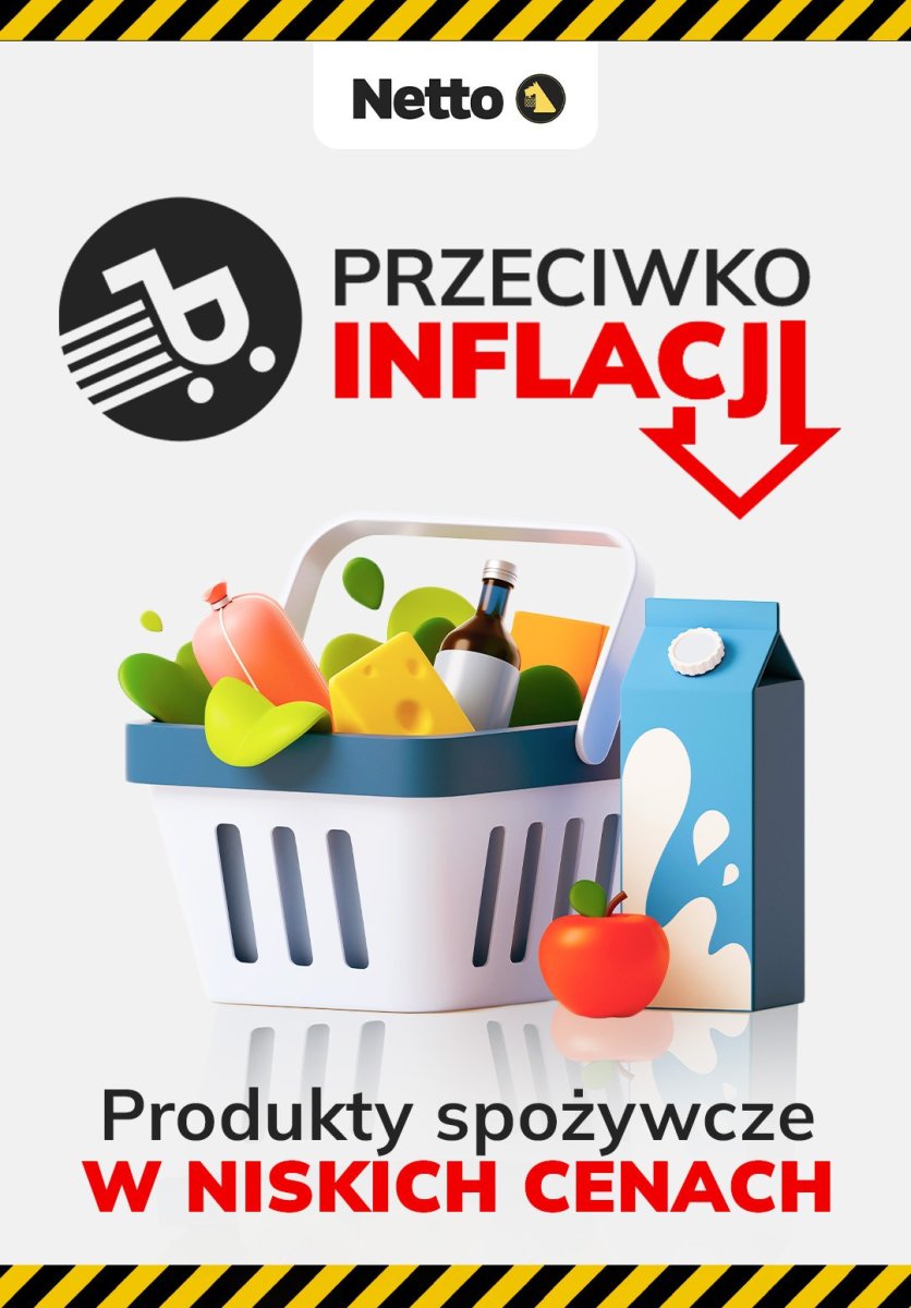 Gazetka Netto - Blix przeciwko inflacji: Oszczędź na zakupach spożywczych!