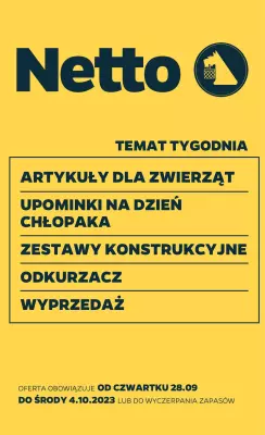 Gazetka promocyjna Netto - ważna od 28 wrzesień 2023 do 4 październik 2023