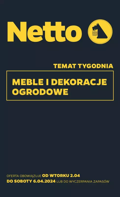 Netto - gazetka promocyjna Gazetka Non Food od wtorku 02.04 do soboty 06.04