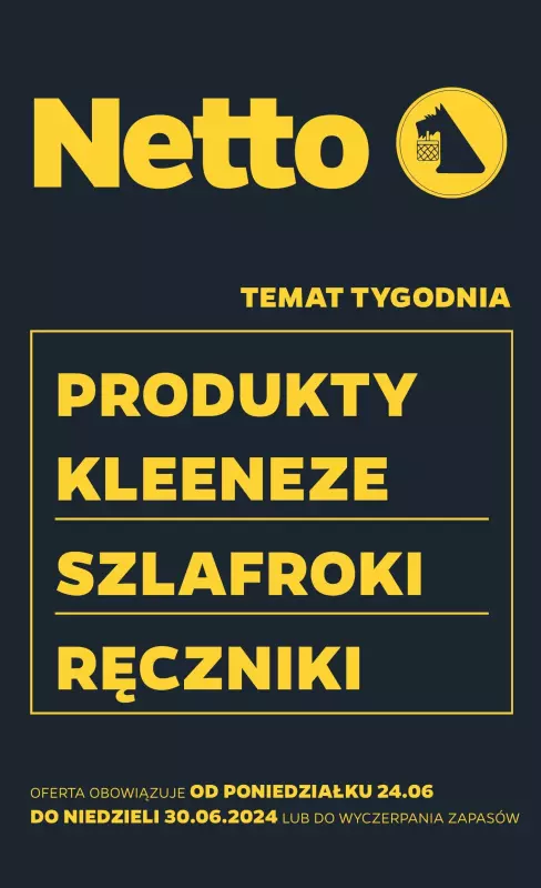 Netto - gazetka promocyjna Gazetka Non Food od poniedziałku 24.06 do niedzieli 30.06