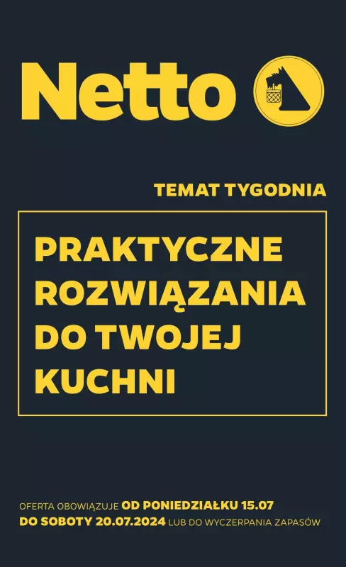 Netto - gazetka promocyjna Gazetka Non Food od poniedziałku 15.07 do soboty 20.07