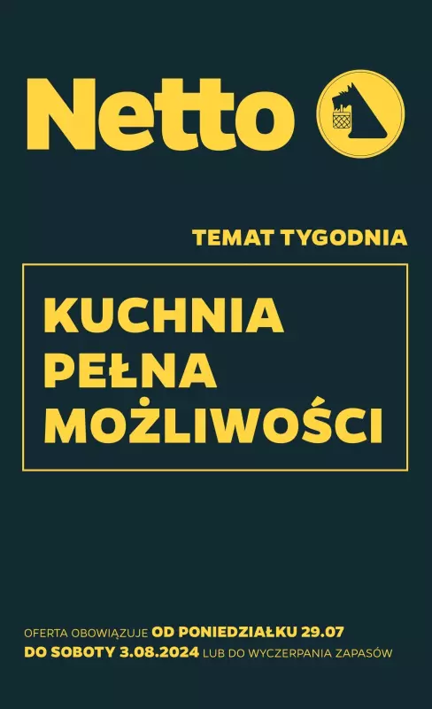 Netto - gazetka promocyjna Gazetka Non Food od poniedziałku 29.07 do soboty 03.08