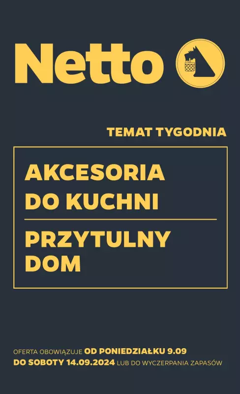 Netto - gazetka promocyjna Gazetka Non Food od poniedziałku 09.09 do soboty 14.09