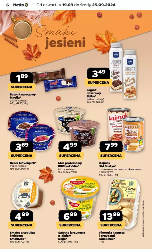 Netto - gazetka promocyjna Gazetka Spożywcza od czwartku od czwartku 19.09 do środy 25.09 - strona 6