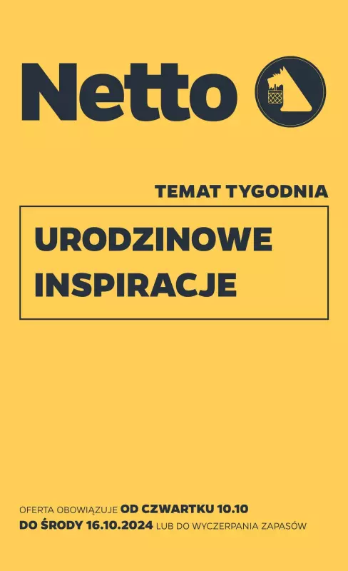 Netto - gazetka promocyjna Gazetka Non Food od czwartku 10.10 do środy 16.10