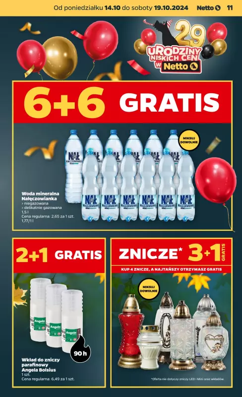 Netto - gazetka promocyjna Gazetka Spożywcza od poniedziałku 14.10 do soboty 19.10 - strona 11