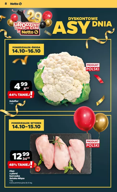 Netto - gazetka promocyjna Gazetka Spożywcza od poniedziałku 14.10 do soboty 19.10 - strona 8