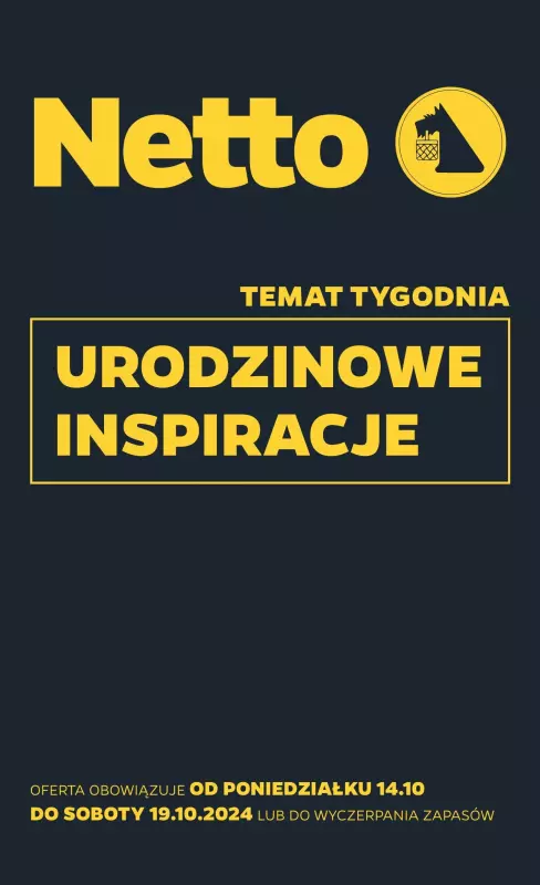 Netto - gazetka promocyjna Gazetka Non Food od poniedziałku 14.10 do soboty 19.10