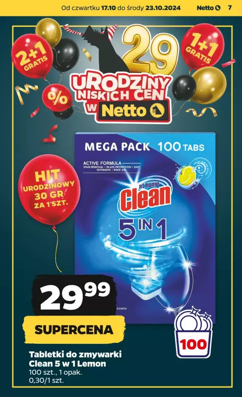 Netto - gazetka promocyjna Gazetka Spożywcza od czwartku od czwartku 17.10 do środy 23.10 - strona 7