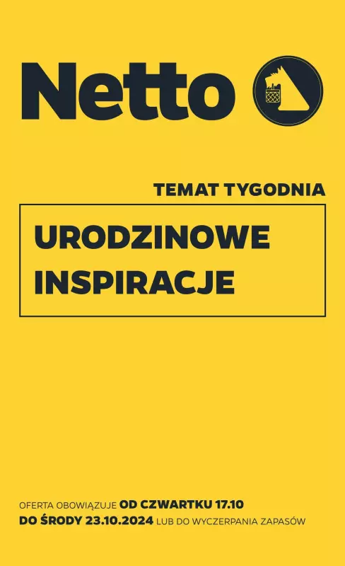 Netto - gazetka promocyjna Gazetka Non Food od czwartku 17.10 do środy 23.10