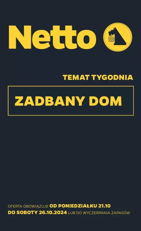 Netto - gazetka promocyjna Gazetka Non Food od poniedziałku 21.10 do soboty 26.10