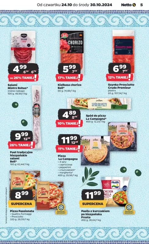 Netto - gazetka promocyjna Gazetka Spożywcza od czwartku 24.10 do środy 30.10 - strona 5